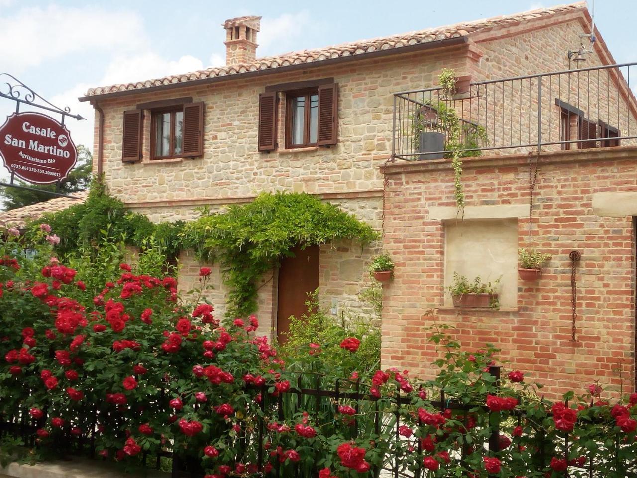 Casale San Martino Agriturismo Bio Sant'Angelo in Pontano Exterior foto